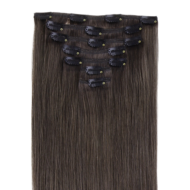 Classic Clip in Hair Extensions 120G – 100% Remy Human Hair.