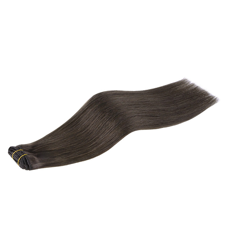 Classic Clip in Hair Extensions 120G – 100% Remy Human Hair.