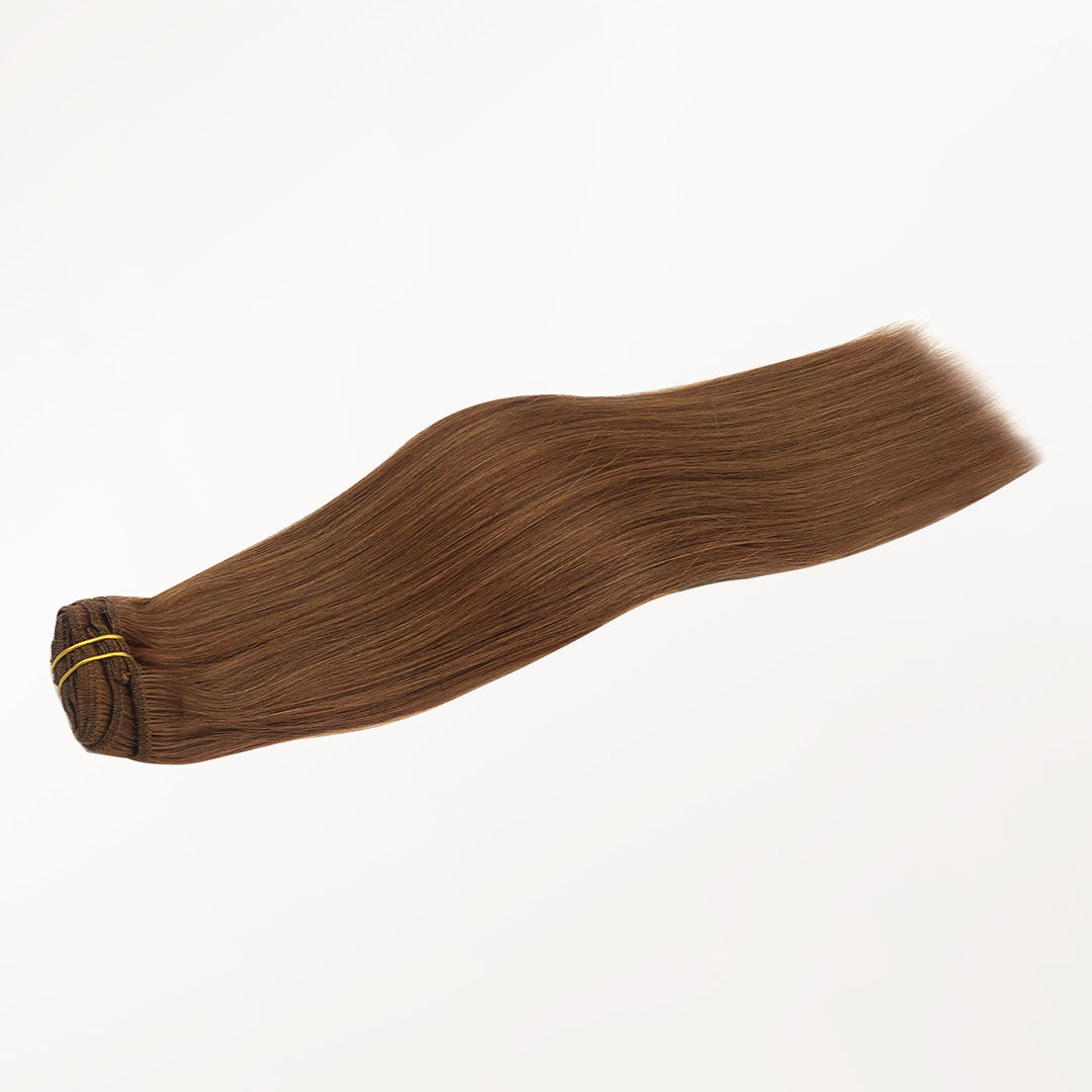 Copper (350) Classic Clip-Ins (120g) – 100% Remy Human Hair by GOO GOO Hair.