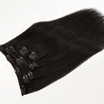 Classic Clip in Hair Extensions – 100% Remy Human Hair.