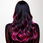 Hot Pink Color Tape-Ins (25g-30g) – 100% Remy Human Hair.