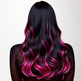 Hot Pink Color Tape-Ins (25g-30g) – 100% Remy Human Hair.