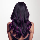 Violet Color Tape-Ins (25g-30g) – 100% Remy Human Hair.