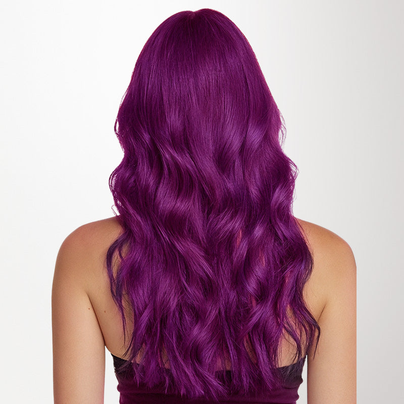 Violet Color Tape-Ins (25g-30g) – 100% Remy Human Hair.