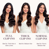 Caramel Blonde Balayage (4/27/4) Full Classic Clip-Ins (160g-220g)