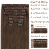 18" Platinum Blonde Balayage (17/22/60) Double Drawn Clip in 160g – 100% Remy Human Hair.