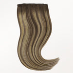 Caramel Blonde Balayage (4/27/4) Full Classic Clip-Ins (160g-220g) – 100% Remy Human Hair by GOO GOO Hair.