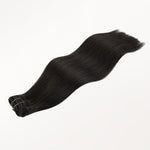 Natural Black (1B) Full Classic Clip-Ins (160g-220g) – 100% Remy Human Hair by GOO GOO Hair.