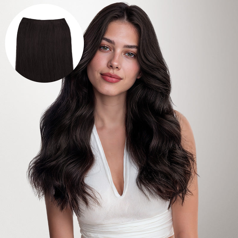 Tape in Extensions Human Hair Extensions Remy Tape ins Blonde Highlights #16/22