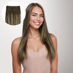 Honey Blonde Balayage (4/26/4) Genius Tape Weft Hair Extensions 60g – 100% Remy Human Hair.