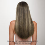 Honey Blonde Balayage (4/26/4) Genius Tape Weft Hair Extensions 60g – 100% Remy Human Hair.