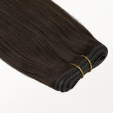 Dark Brown (2) Genius Tape Weft Hair Extensions 60g – 100% Remy Human Hair.