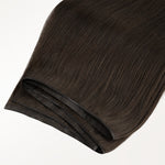 Dark Brown (2) Genius Tape Weft Hair Extensions 60g – 100% Remy Human Hair.