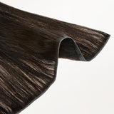 Dark Brown (2) Genius Tape Weft Hair Extensions 60g – 100% Remy Human Hair.