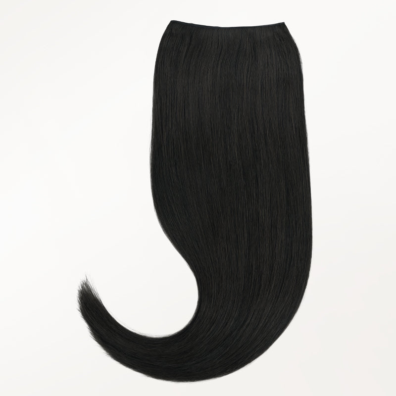 Jet Black (1) Genius Tape Weft Hair Extensions 60g – 100% Remy Human Hair.