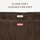 Honey Blonde Balayage (4/26/4) Genius Tape Weft Hair Extensions 60g – 100% Remy Human Hair.