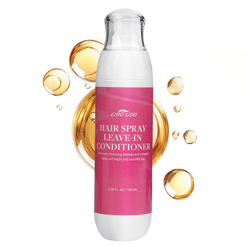 Hair Spray Leave-in Conditioner & Hold Styling Spray (Ships within 20 days after purchase.) – 100% Remy Human Hair.
