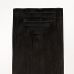 Natural Black (1B) Invisi Edge Seamless Clip-Ins (140g-160g) – 100% Remy Human Hair.