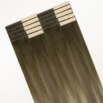 Bleach Blonde Balayage (3/8/613) Invisi Edge Tape-Ins 50g – 100% Remy Human Hair by GOO GOO Hair.