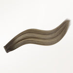 Honey Blonde Balayage (4/26/4) Invisi Edge Tape-Ins 50g – 100% Remy Human Hair by GOO GOO Hair.