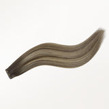 Honey Blonde Balayage (4/26/4) Invisi Edge Tape-Ins 50g – 100% Remy Human Hair by GOO GOO Hair.