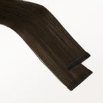 Light Brown (2A) Invisi Edge Tape-Ins 50g – 100% Remy Human Hair by GOO GOO Hair.