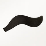 Natural Black (1B) Invisi Edge Tape-Ins 50g – 100% Remy Human Hair by GOO GOO Hair.