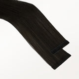 Natural Black (1B) Invisi Edge Tape-Ins 50g – 100% Remy Human Hair by GOO GOO Hair.
