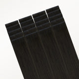 Natural Black (1B) Invisi Edge Tape-Ins 50g – 100% Remy Human Hair by GOO GOO Hair.