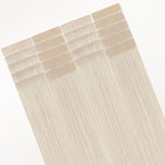 Pure Platinum Blonde (1000) Invisi Edge Tape-Ins 50g – 100% Remy Human Hair by GOO GOO Hair.