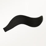 Jet Black (1) Invisi Edge Tape-Ins 50g – 100% Remy Human Hair by GOO GOO Hair.