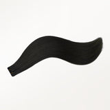 Jet Black (1) Invisi Edge Tape-Ins 50g – 100% Remy Human Hair by GOO GOO Hair.