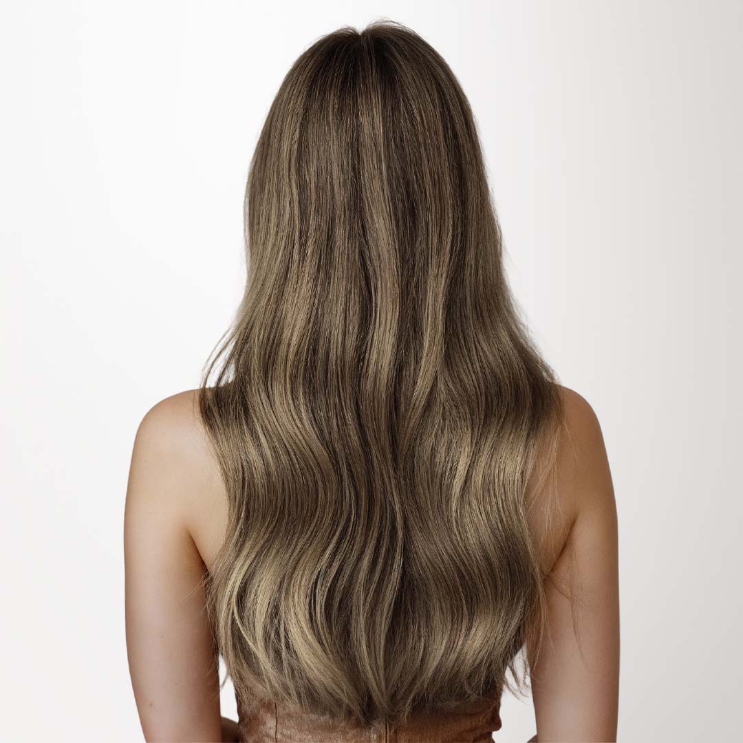 Caramel Blonde Balayage (4/27/4) Micro Link Tip Hair Extensions – 100% Remy Human Hair by GOO GOO Hair.