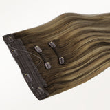 Caramel Blonde Balayage (4/27/4) Pro & Wire Hair Extension (70g-140g)