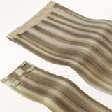 Golden Blonde Highlights (8B/60B) Pro & Wire Hair Extension (70g-140g)