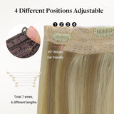 Light Blonde Highlights (16/22A) Pro & Wire Hair Extension (70g-140g)