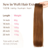 Weft Hair Extensions