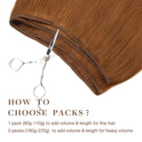 Weft Hair Extensions