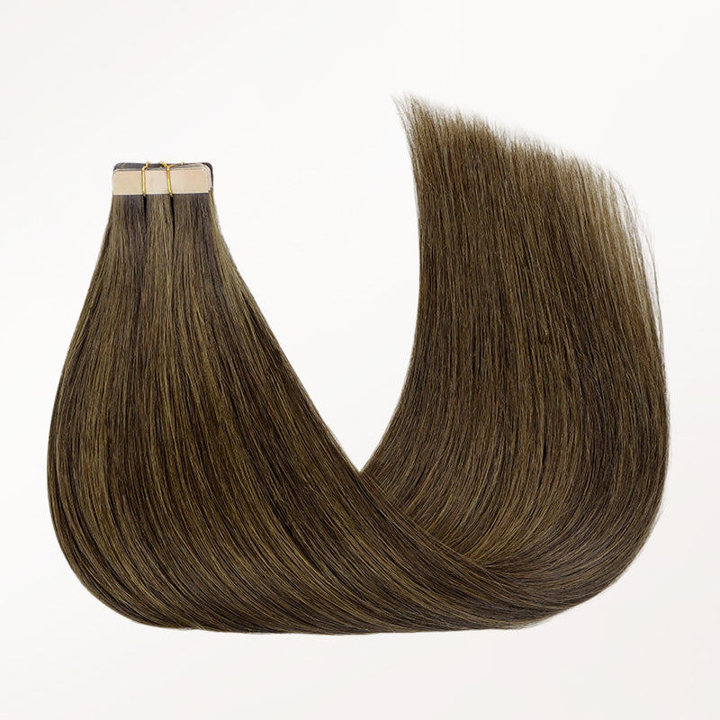 Tape-Ins Hair Extensions Highlights – 100% Remy Human Hair.