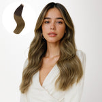Chocolate Dip Color Melt (1D/2C/4E) Tape-Ins 50g – 100% Remy Human Hair.