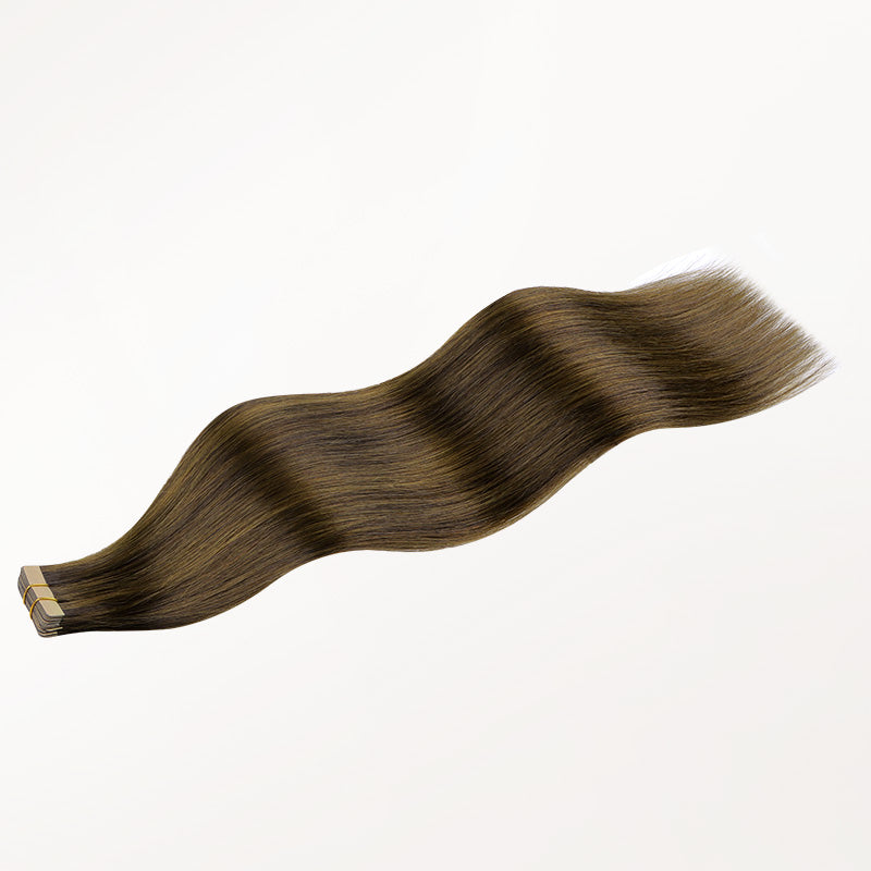 Tape-Ins Hair Extensions Highlights – 100% Remy Human Hair.