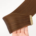 Copper (350) Tape-Ins 50g – 100% Remy Human Hair.