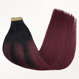 Tape-Ins Hair Extensions Balayage – 100% Remy Human Hair.