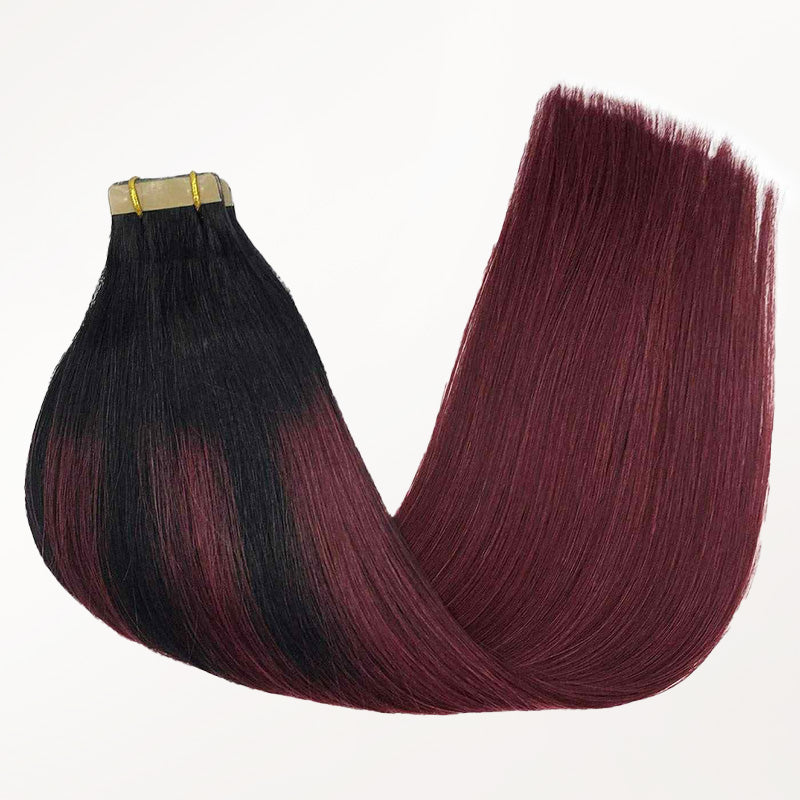 Tape-Ins Hair Extensions Balayage – 100% Remy Human Hair.