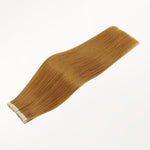 Medium Auburn Brown (30) Tape-Ins 50g – 100% Remy Human Hair.