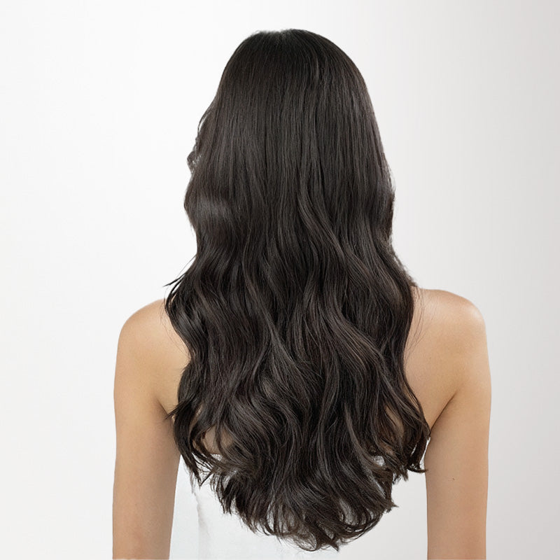 Mocha Brown (1C) Tape-Ins 50g – 100% Remy Human Hair.