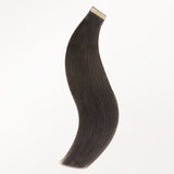 Mocha Brown (1C) Tape-Ins 50g – 100% Remy Human Hair.
