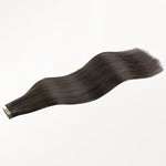 Mocha Brown (1C) Tape-Ins 50g – 100% Remy Human Hair.