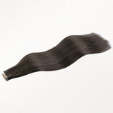 Mocha Brown (1C) Tape-Ins 50g – 100% Remy Human Hair.