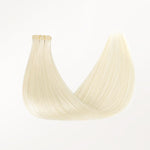 Platinum Blonde (60A) Tape-Ins 50g – 100% Remy Human Hair.